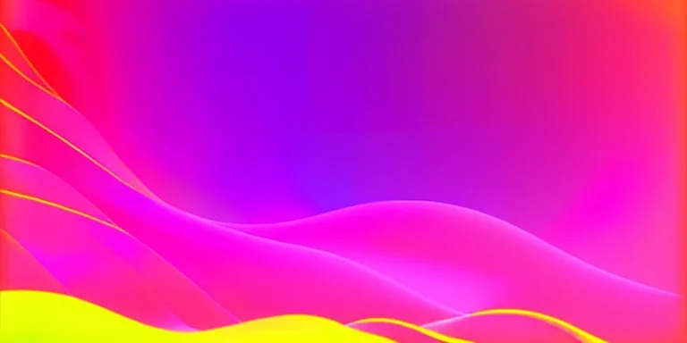 Vector technology abstract background with dynamic amorphous vector flowing gradient particle water curve waves and modern red, yellow, orange lines. Retro futurism geometric, cyberpunk.