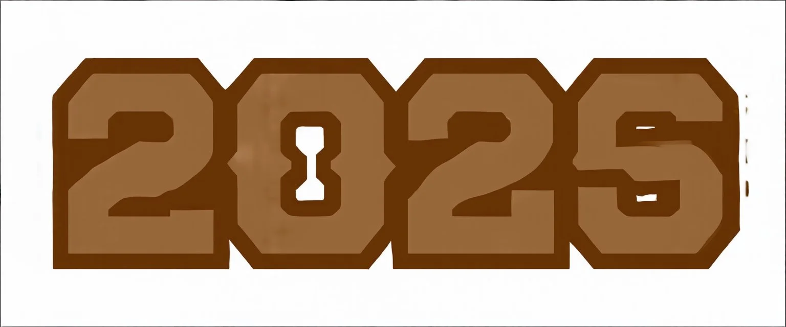 these shapes embossed in rusty metal numbers on smooth contrasting background