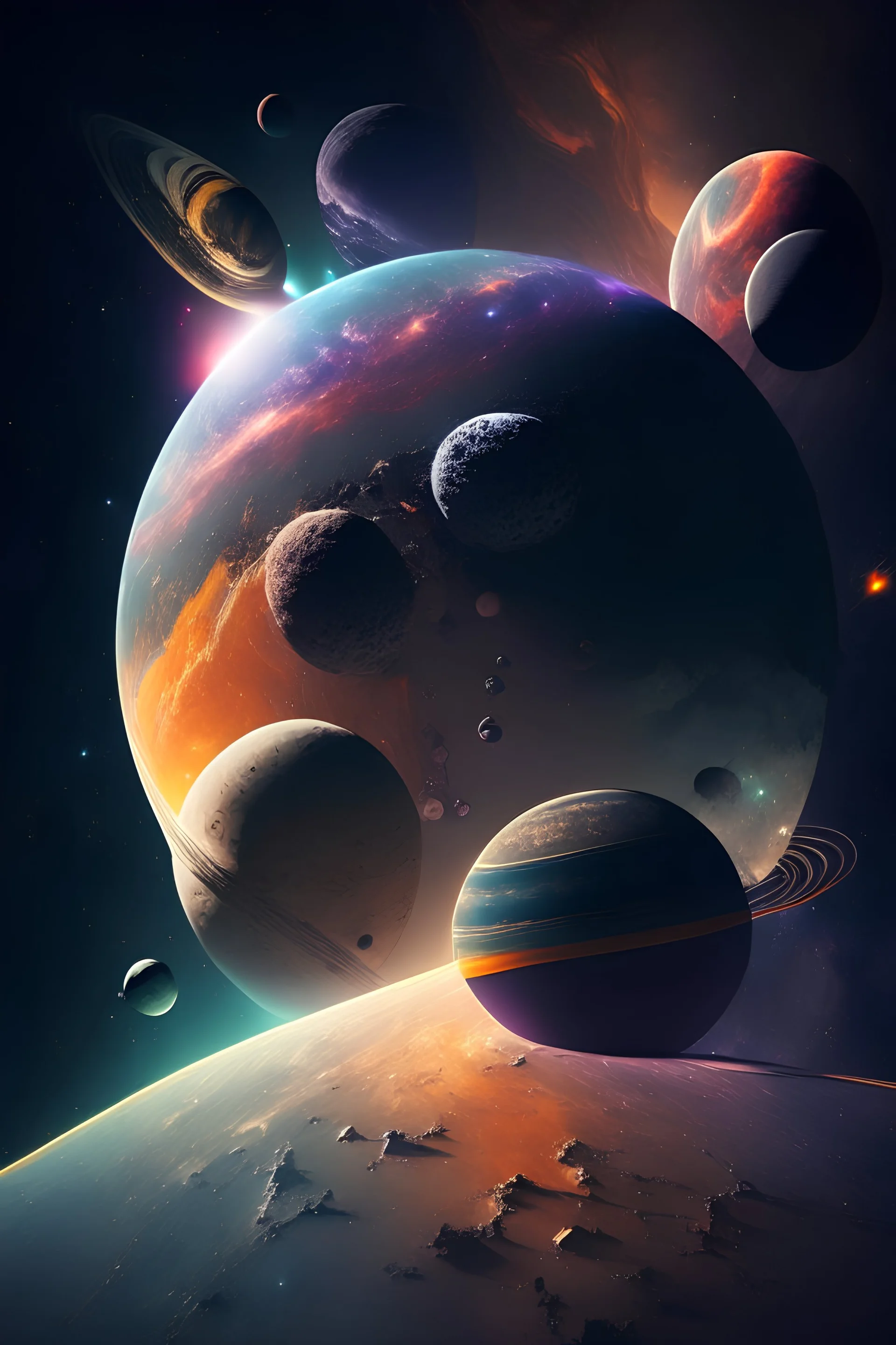 space planets