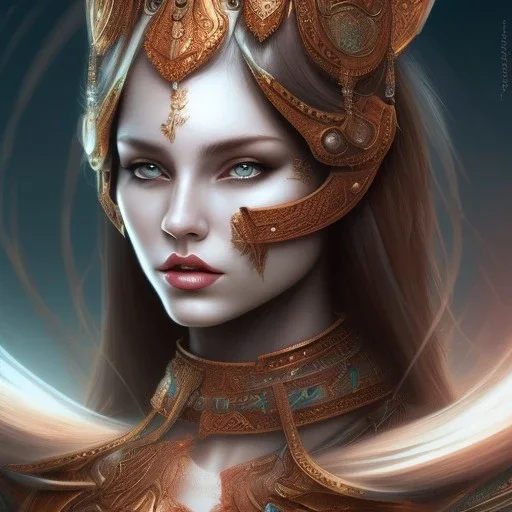 Beautiful women Warrior goddess full image