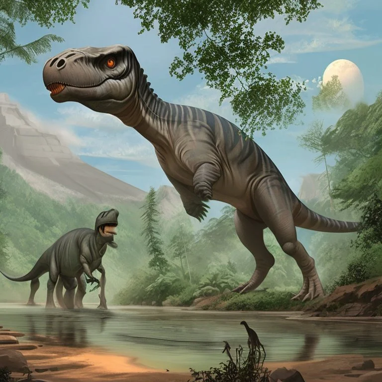 65 million years ago the largest dinosaurs