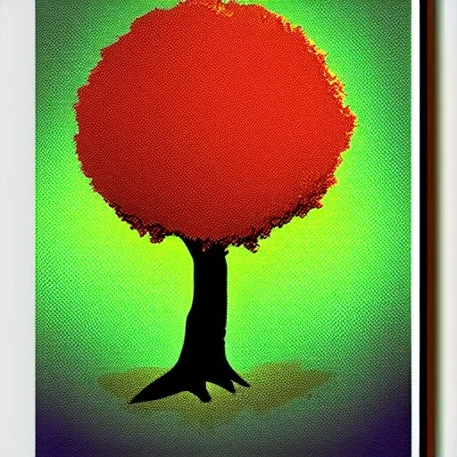 tree pop art