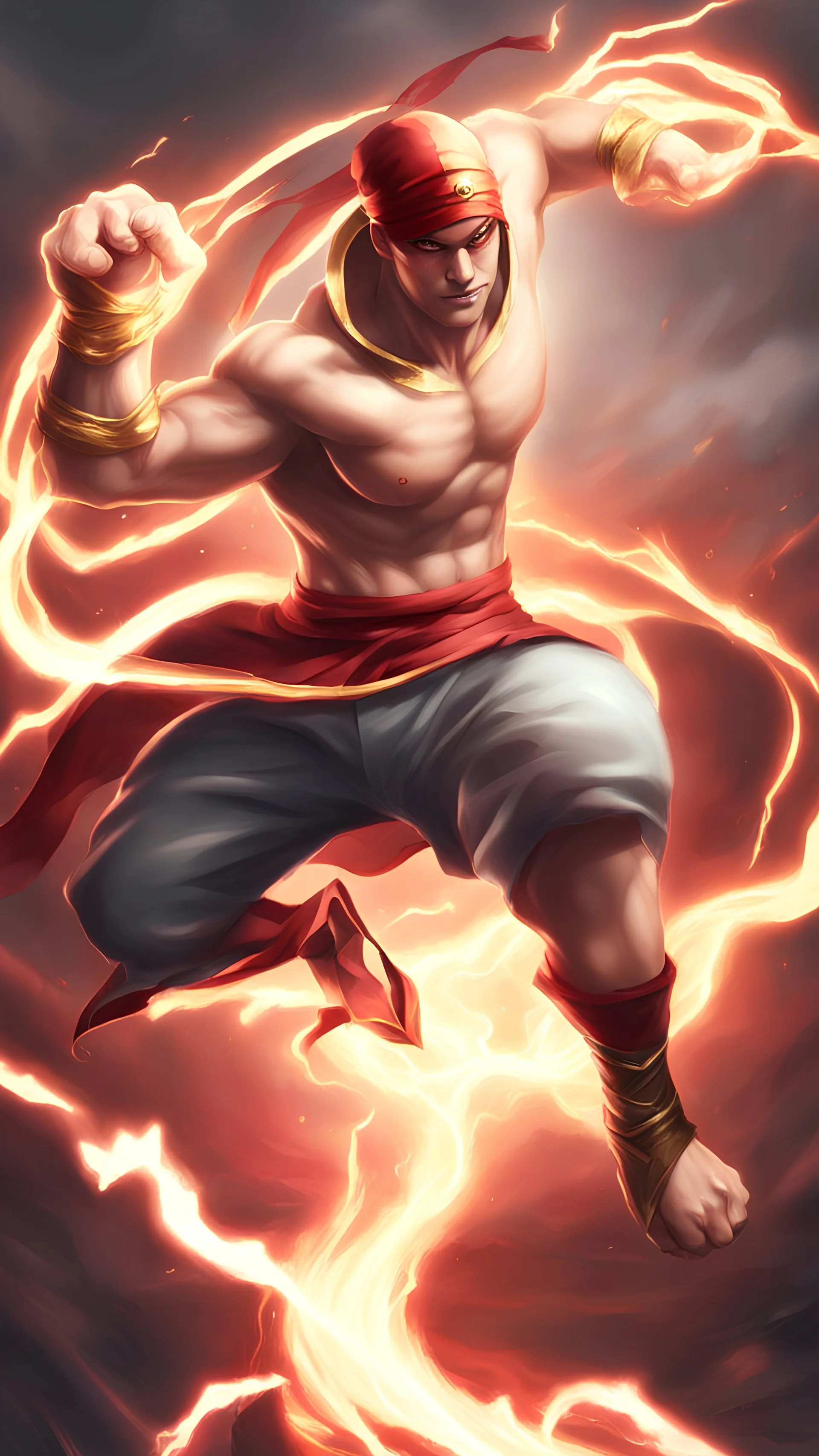 Lee Sin from League of Legends God of Thunder