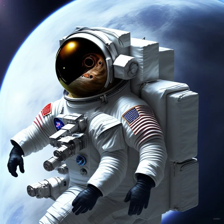 animated animal astronaut