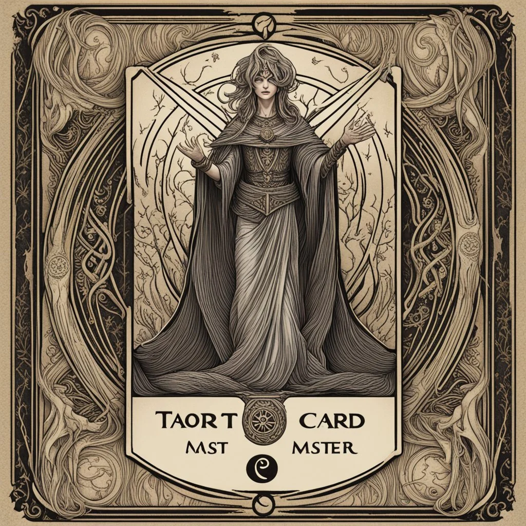 Tarot Card and Master Card