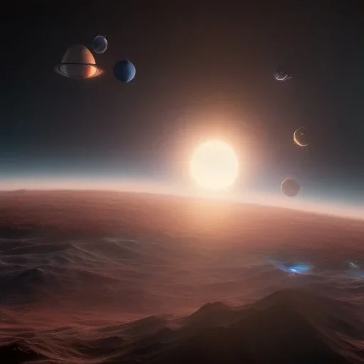 planets and suns