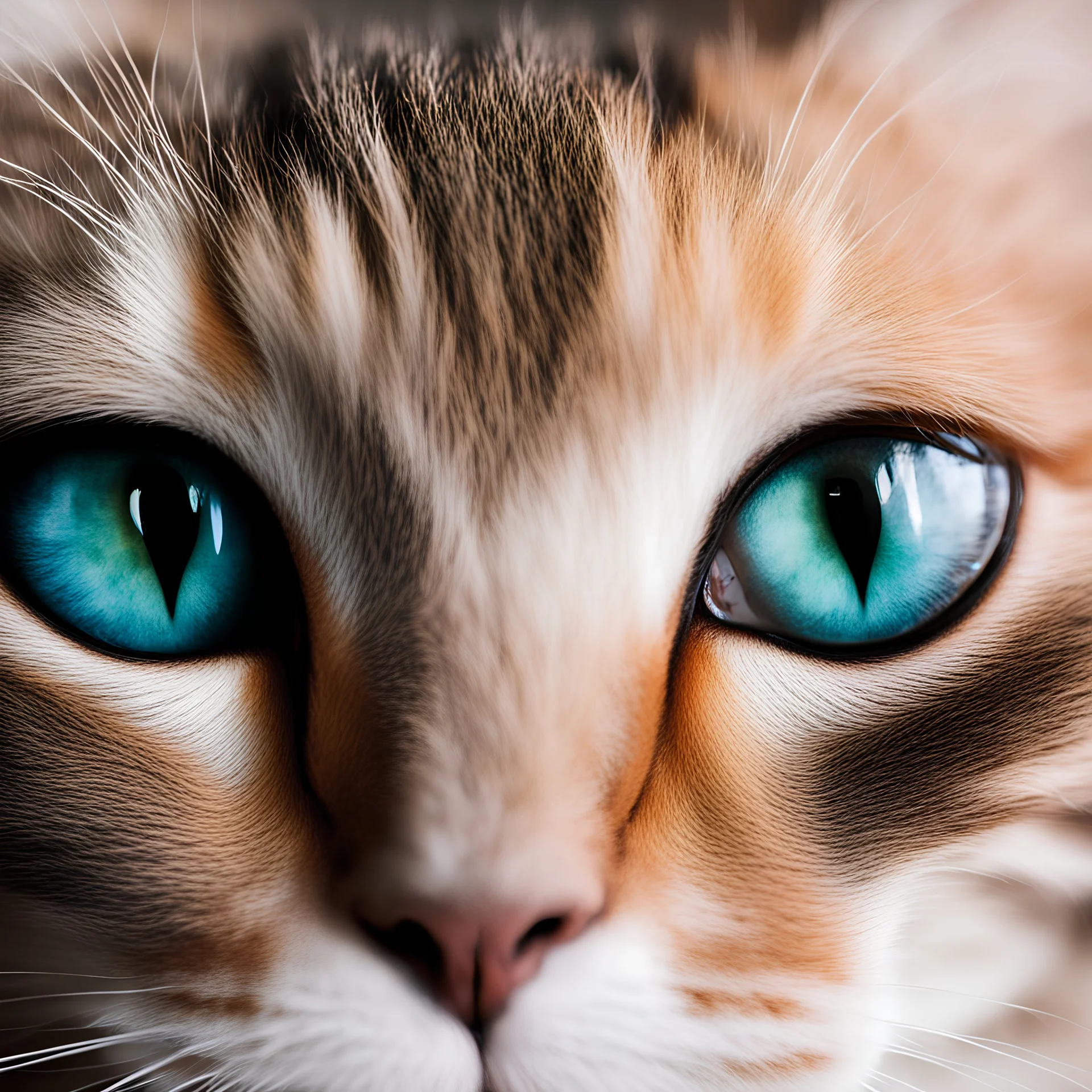 CAT eyes , CLOSE-UP,