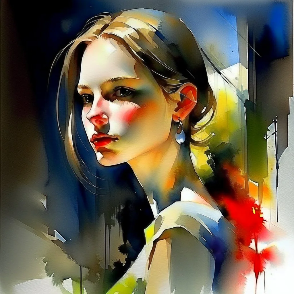 pretty girl Thomas Wells Schaller