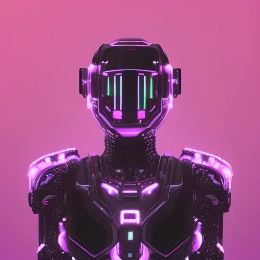 handsome, cute man, handsome man in futuristic suits, black and white highlight hair color, pink and purple background, pink lighting, deep purple backlighting, gun, smoke, robot suits