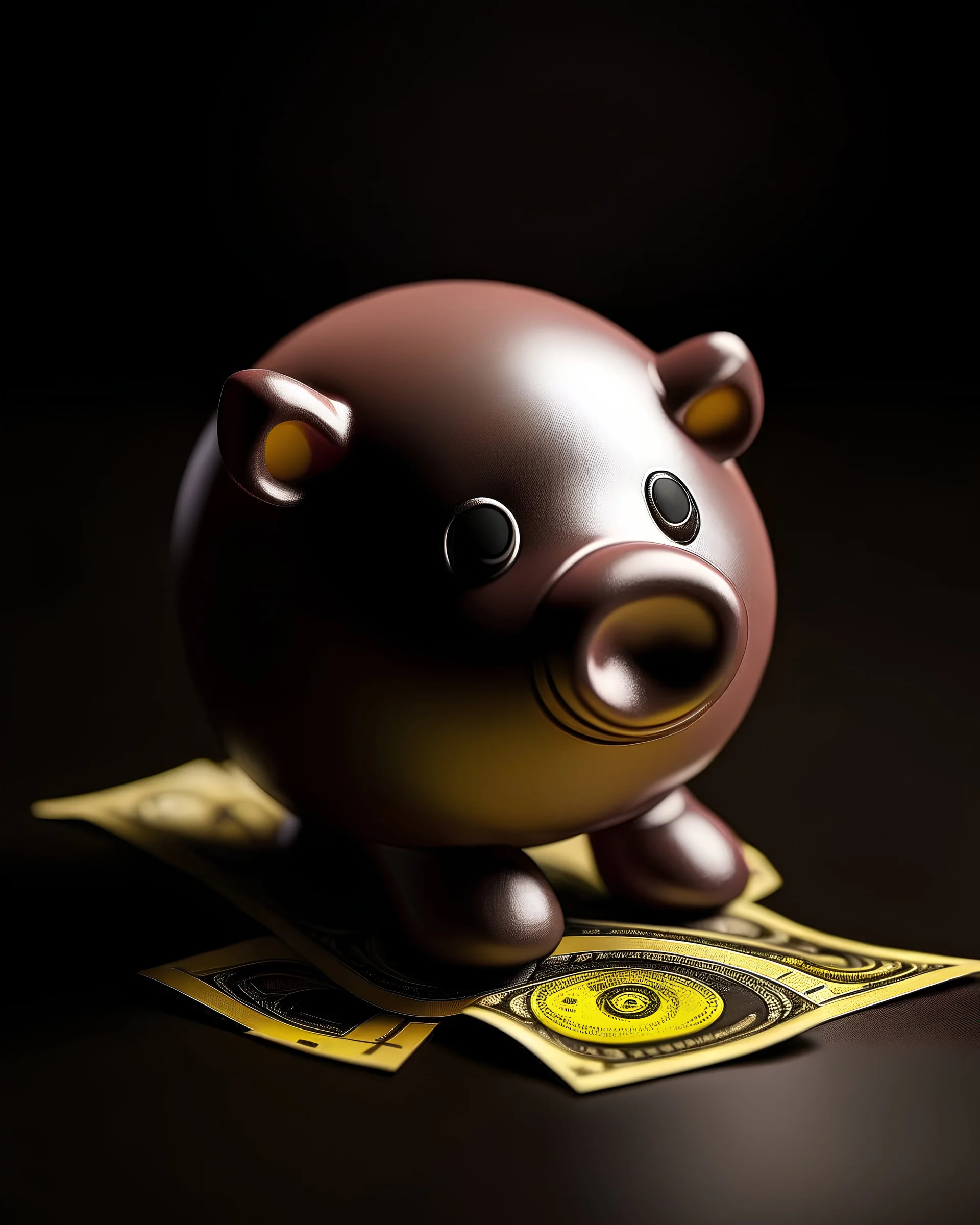 An image of a piggy bank filled with coins and dollar bills, symbolizing the importance of saving money.