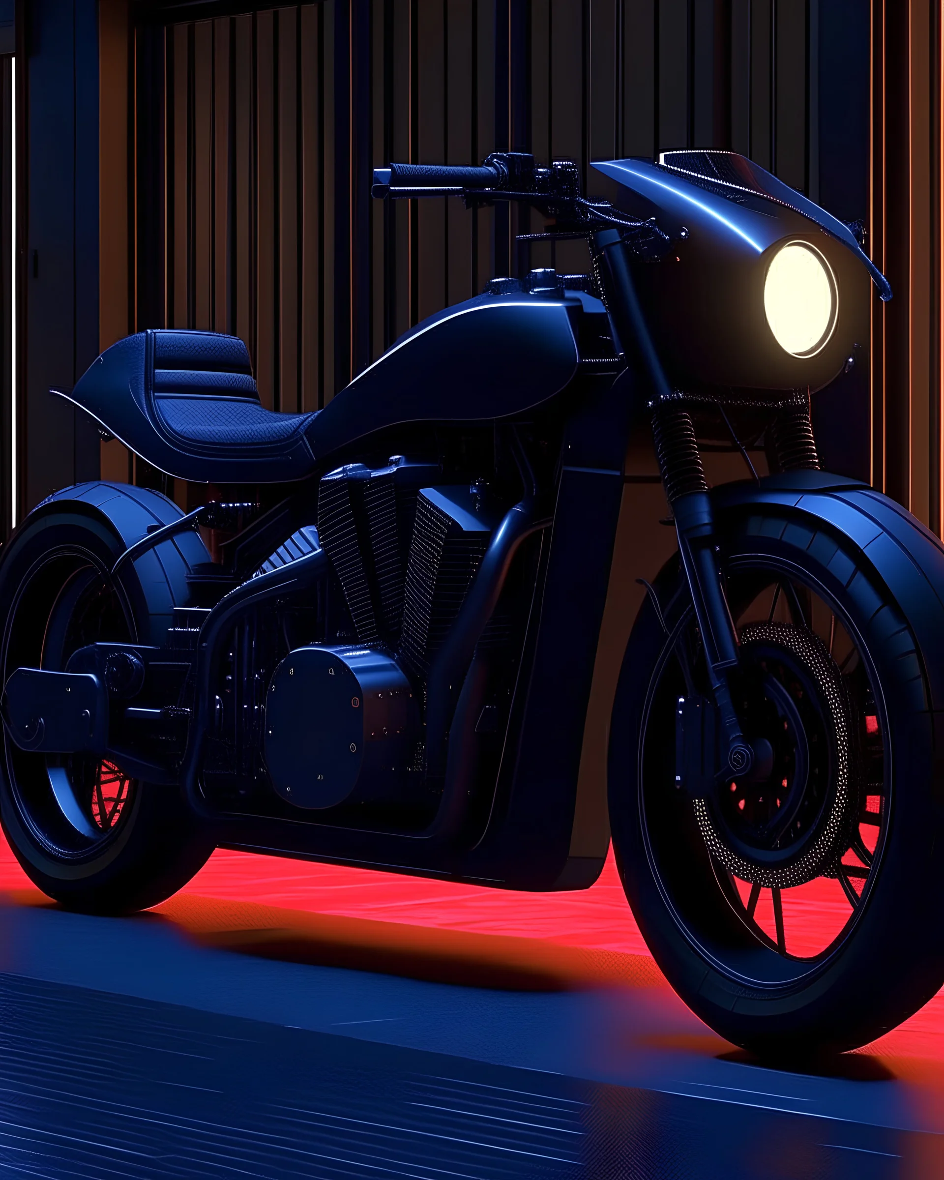 black X-treme GN64 motorcycle Designed by (((( isamu noguchi))))+simon stalenhag,style of laurie greasley, studio ghibli, akira toriyama, james illeard, 8k resoultion,hyper realstic , dieter rams , teenage engineering,detailed render. smooth cam de leon eric zener dramatic, mark ryden and pixar and hayao miyazaki, An extremely complex and advanced chassis, natural dirt and debris detail, scuffs