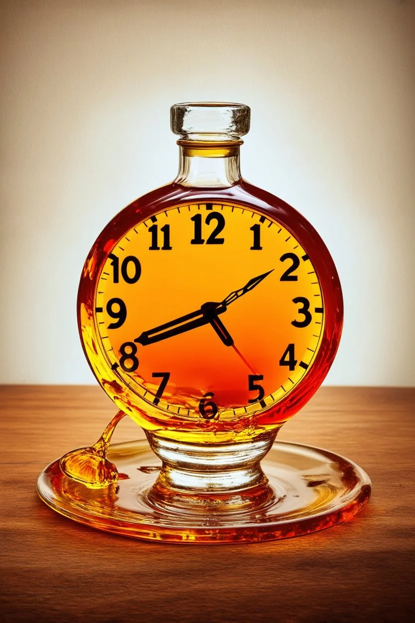 Time turning to syrup; Surrealism