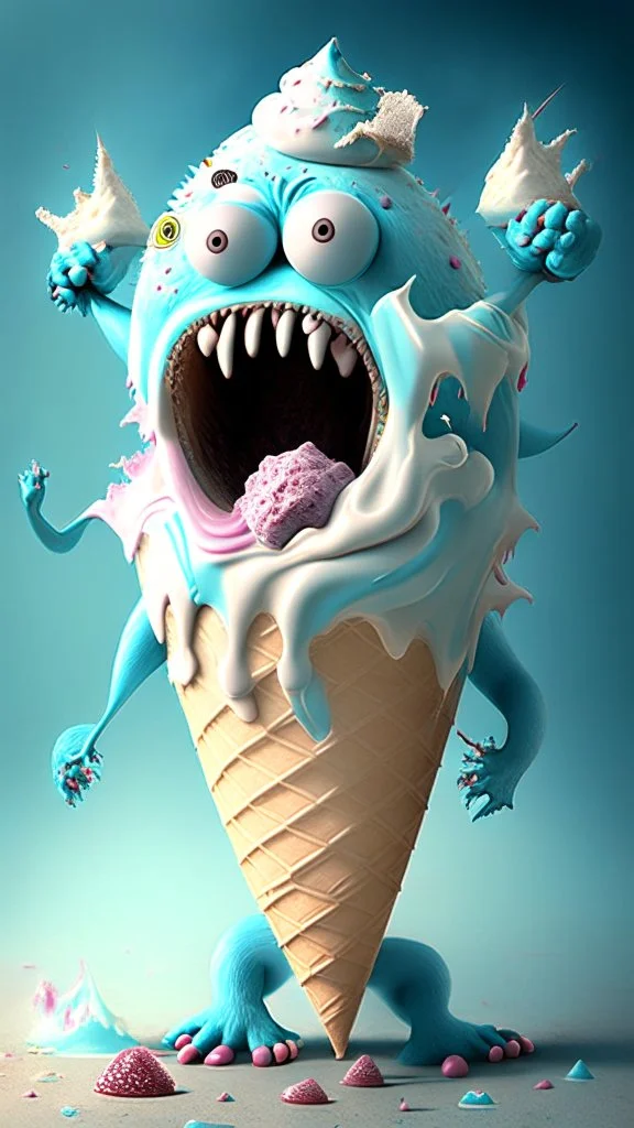 Ice cream monster