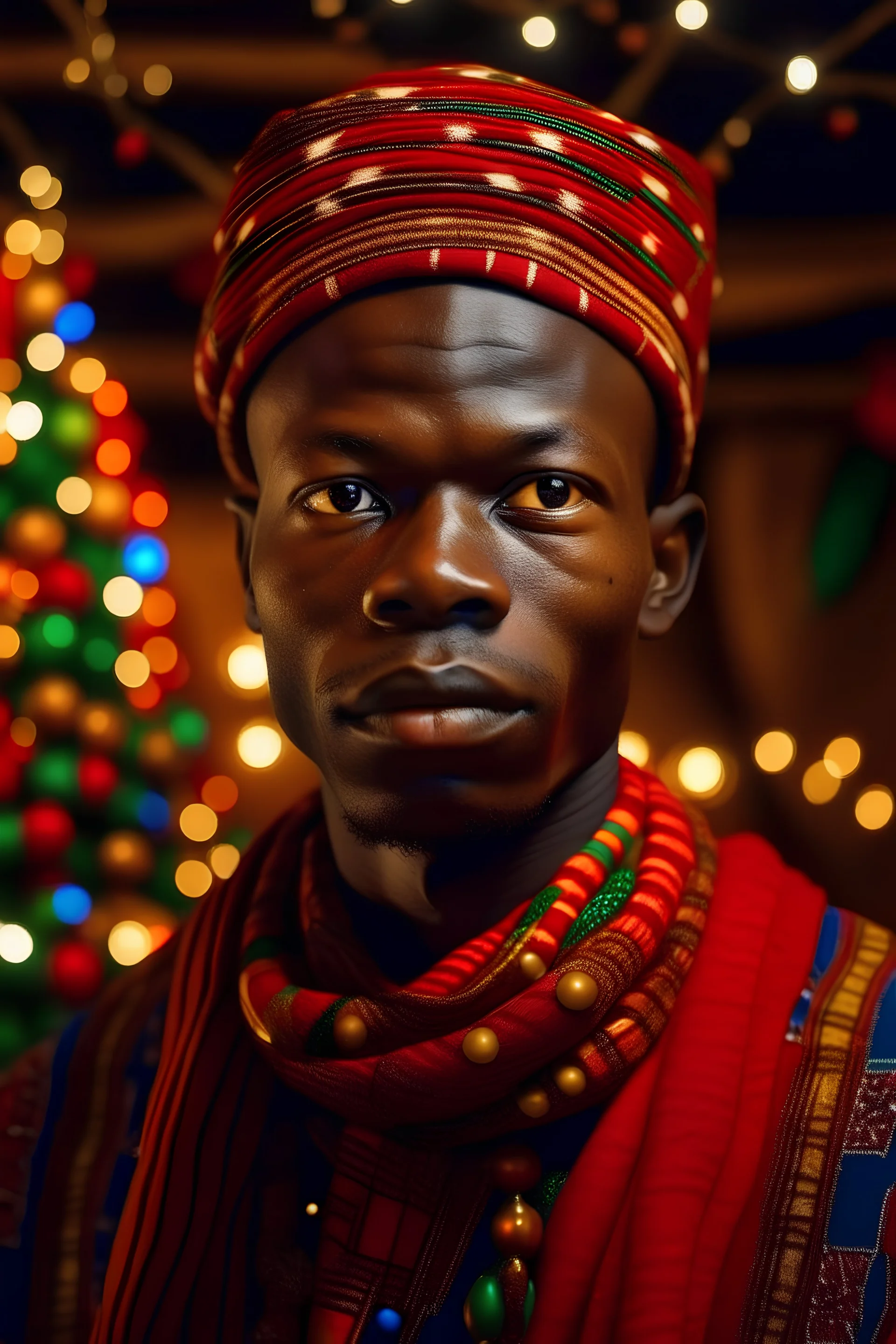 africain à noel