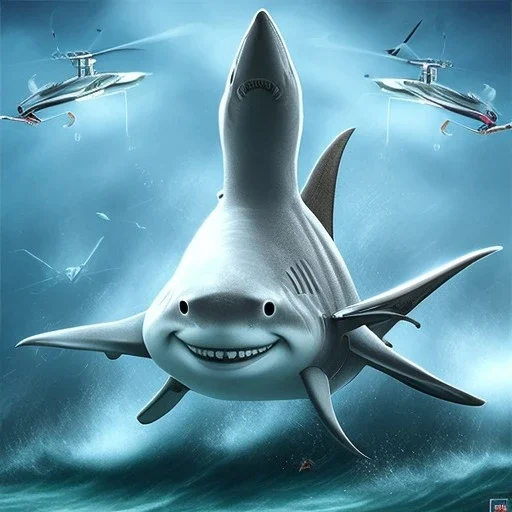 shark helicopter