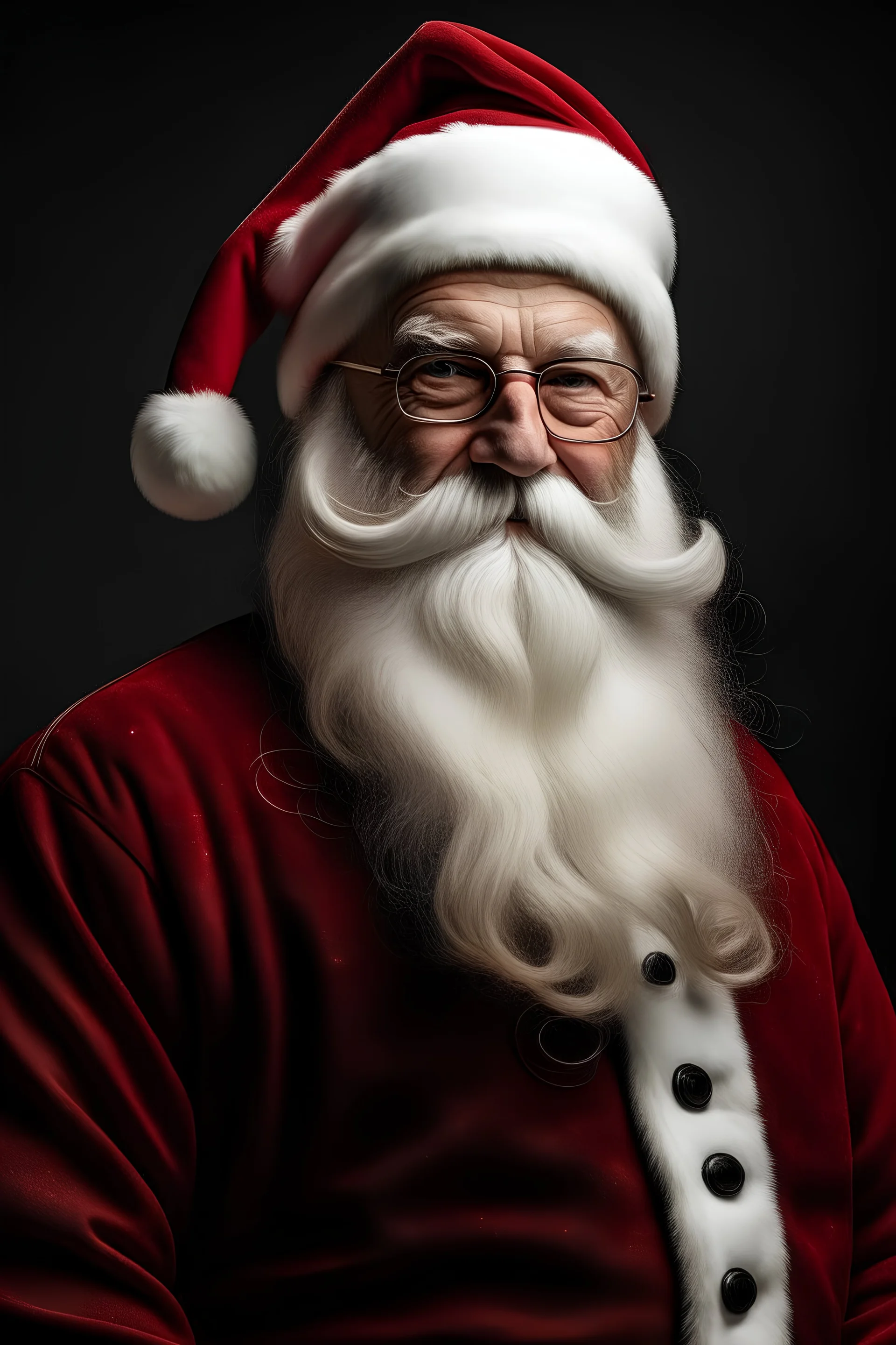moderný santa claus