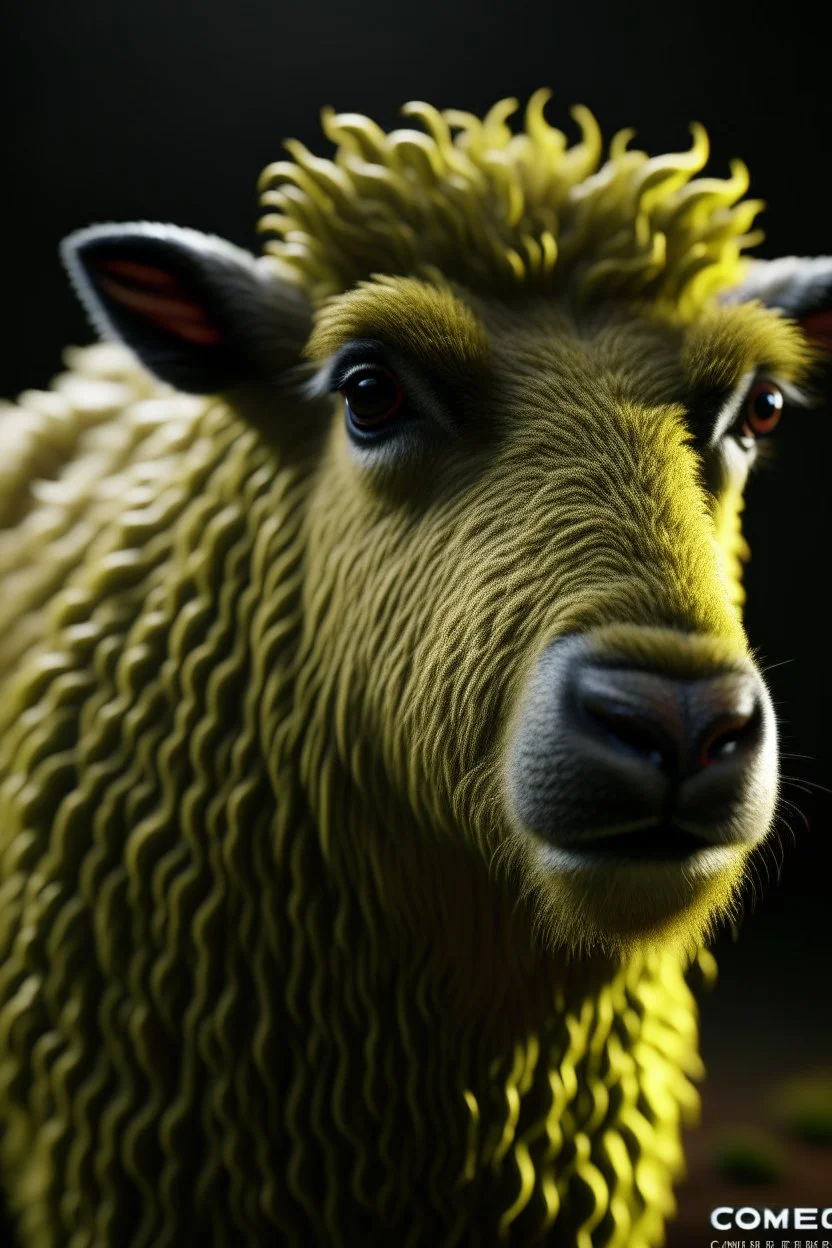 Comet animal ,3d 4k octane render, smooth, sharp focus, highly detailed, unreal engine 5,