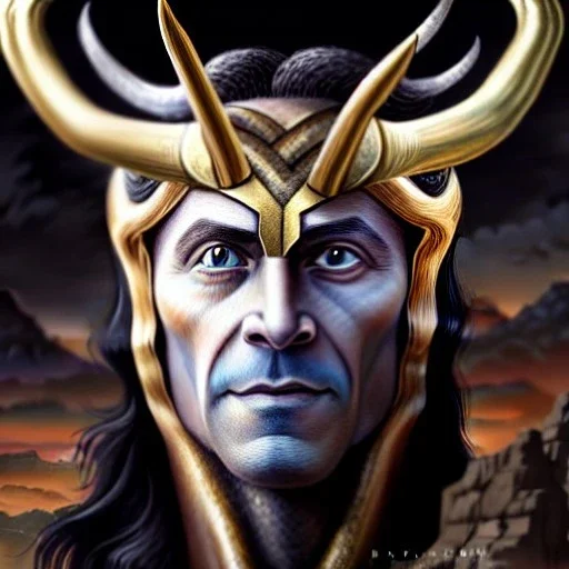 ultra detailed fullbody portrait in oil of old Loki , extremely detailed digital painting, extremely detailed face,crystal clear eyes, in the style of Keith Parkinson and Ohrai Noriyoshi and Ken Kelley robert e howard and pablo oliveira , mystical colors, perfectly centered image, perfect composition, rim light, beautiful lighting,8k, stunning scene, raytracing