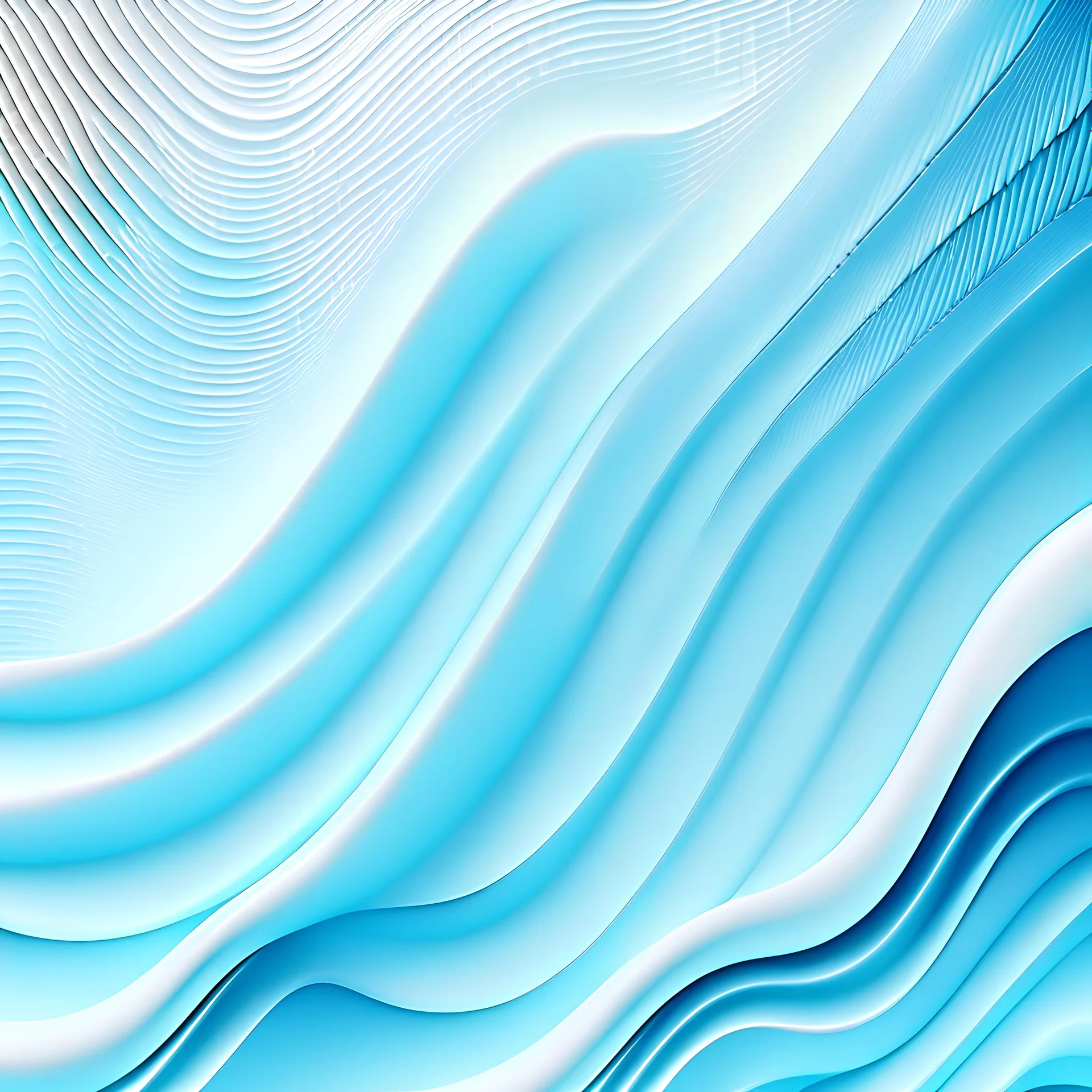 wavy lightblue background