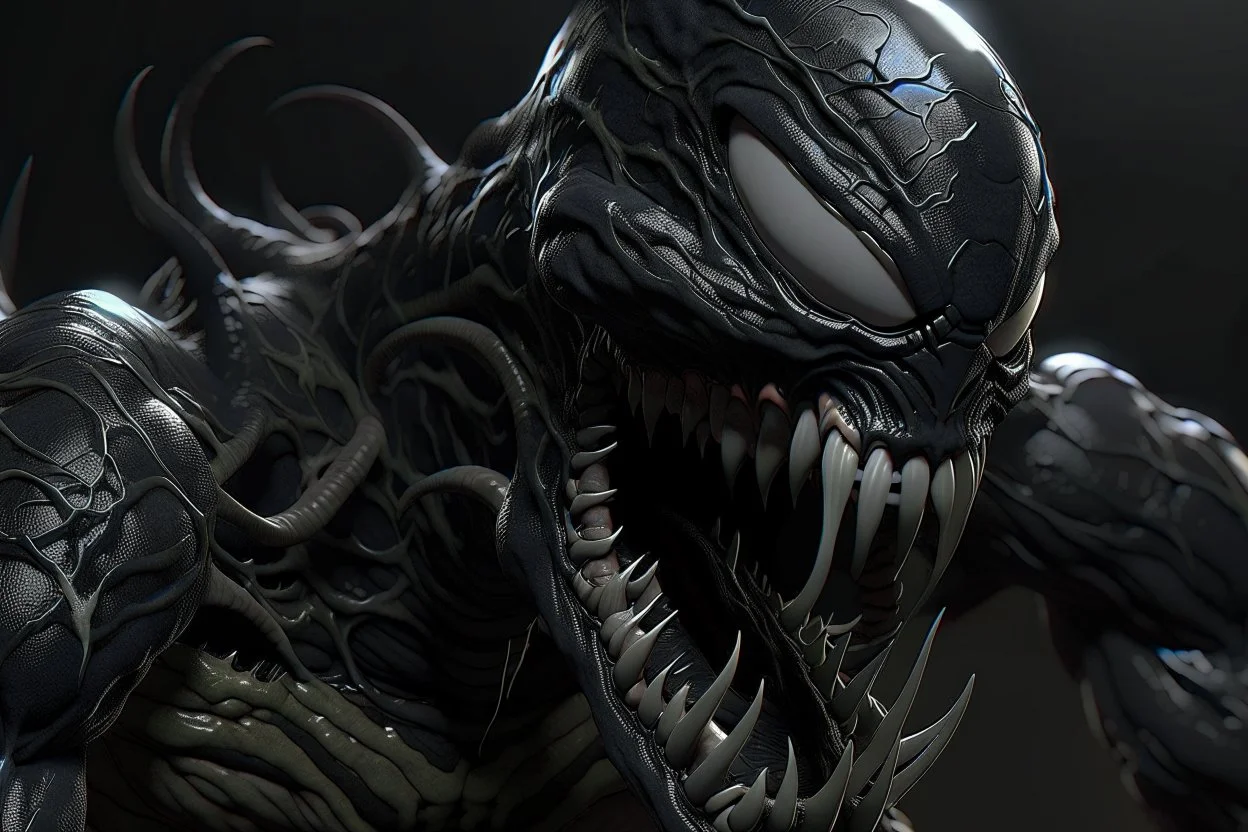 Imagine/ venom ,Hyper-detailed ,8k, by xanuth