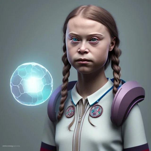  Greta Thunberg portrait Clown beautiful girl, raytracing, cgi, lumen reflections, cgsociety, ultra realistic, volumetric fog, overglaze, analog photo, polaroid, 100mm, film photography, dslr, cinema4d, studio quality