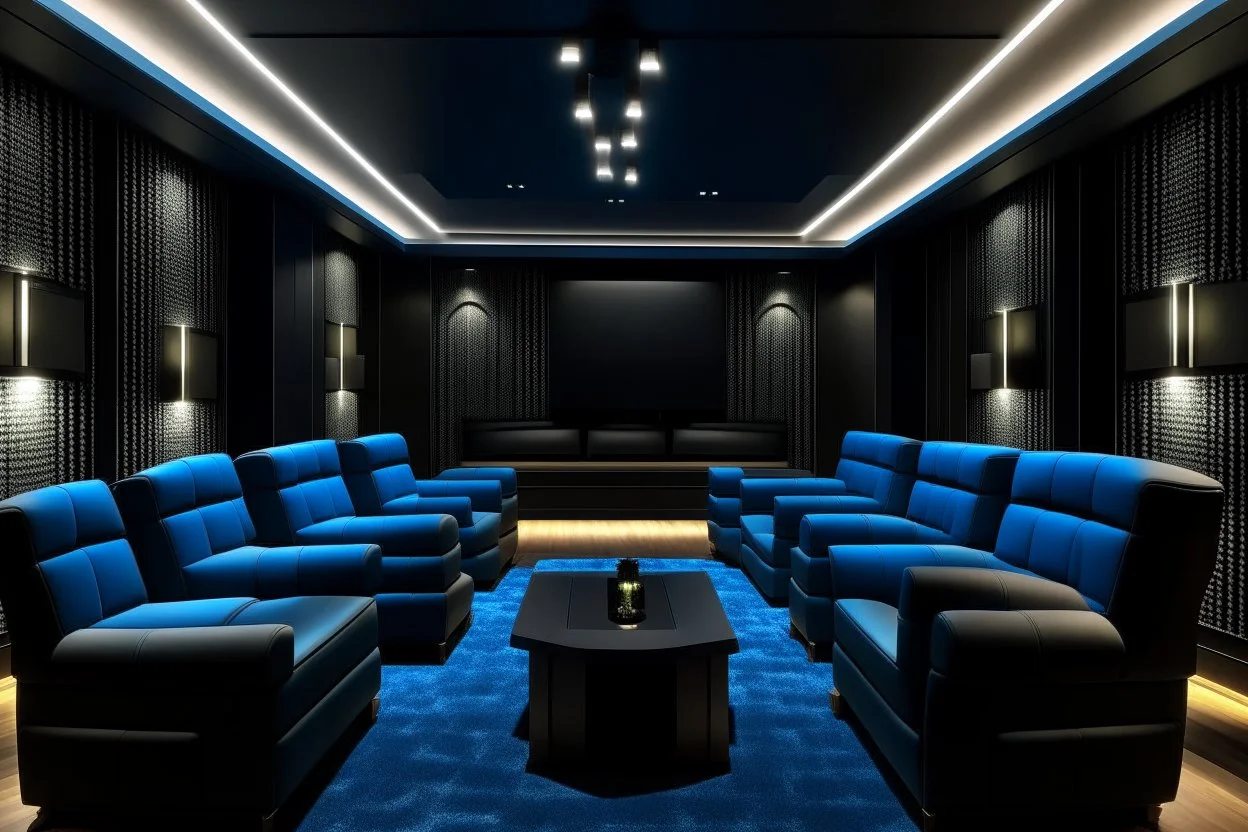 a dedicated home cinema room