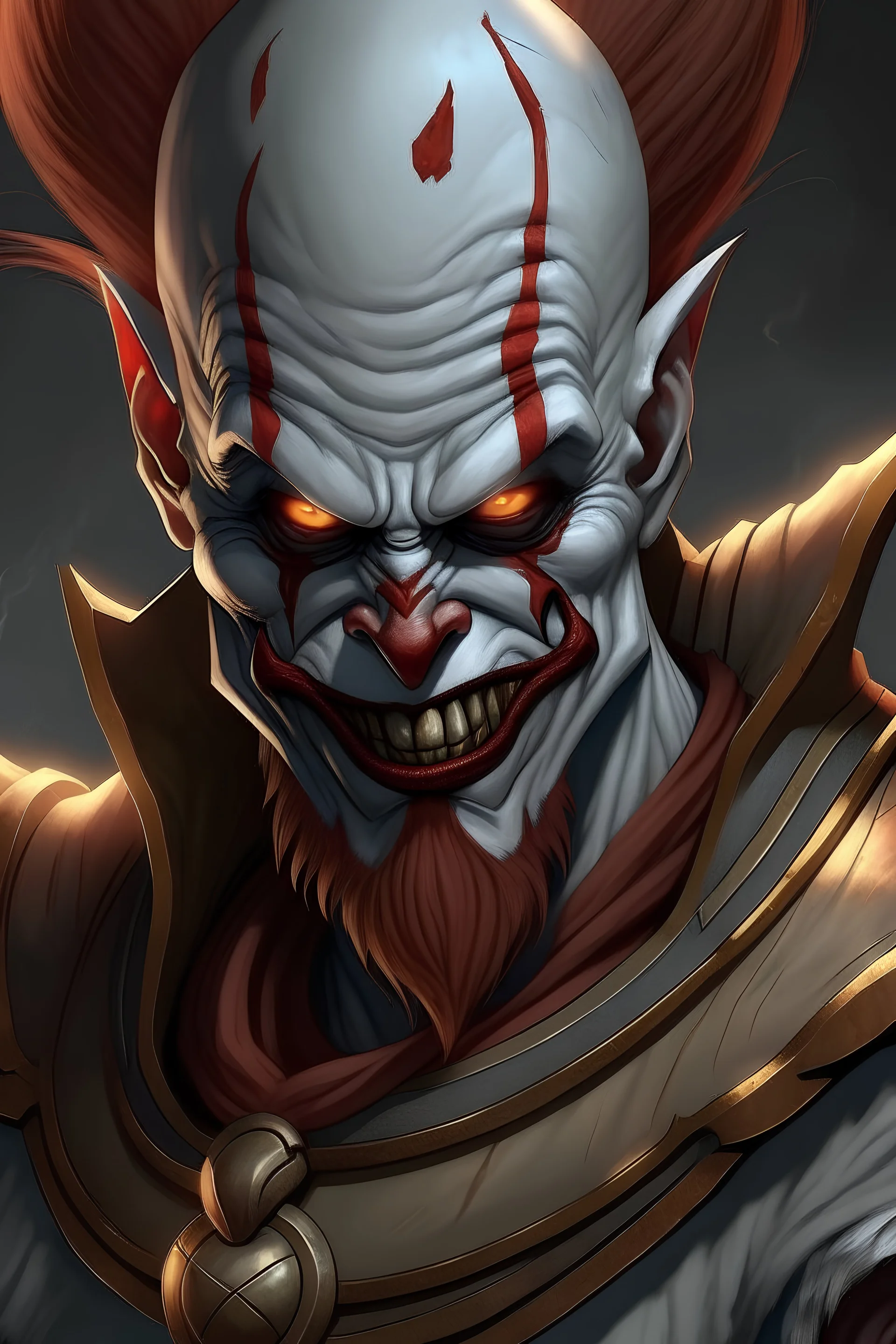 COMBINE PENNYWISE WITH KRATOS