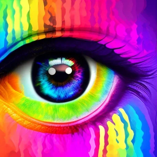 Rainbow eyes