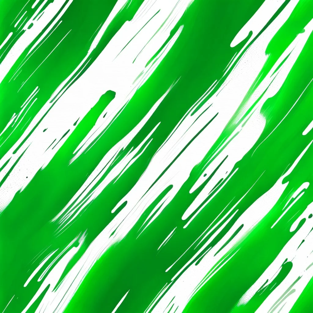 A Surreal Bright Green & White Brush Strokes Aesthetic Looking Texture.