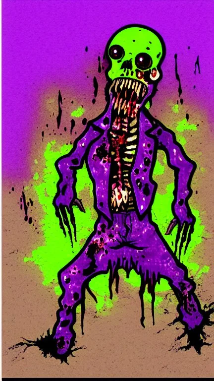 Zombie nion purple