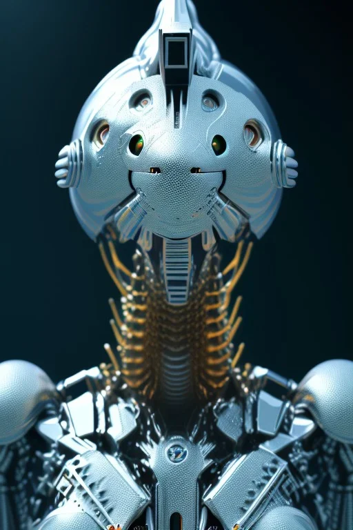 humanoid, 8k, finely detailed, photo realistic.