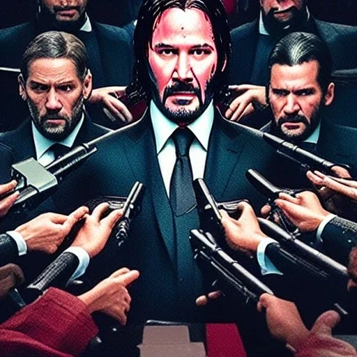 John wick during Christmas