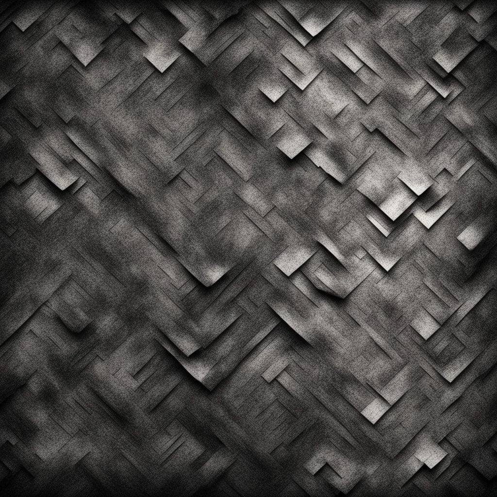 Hyper Realistic Black, Grey & White Texture on Dark-Vintage-Background