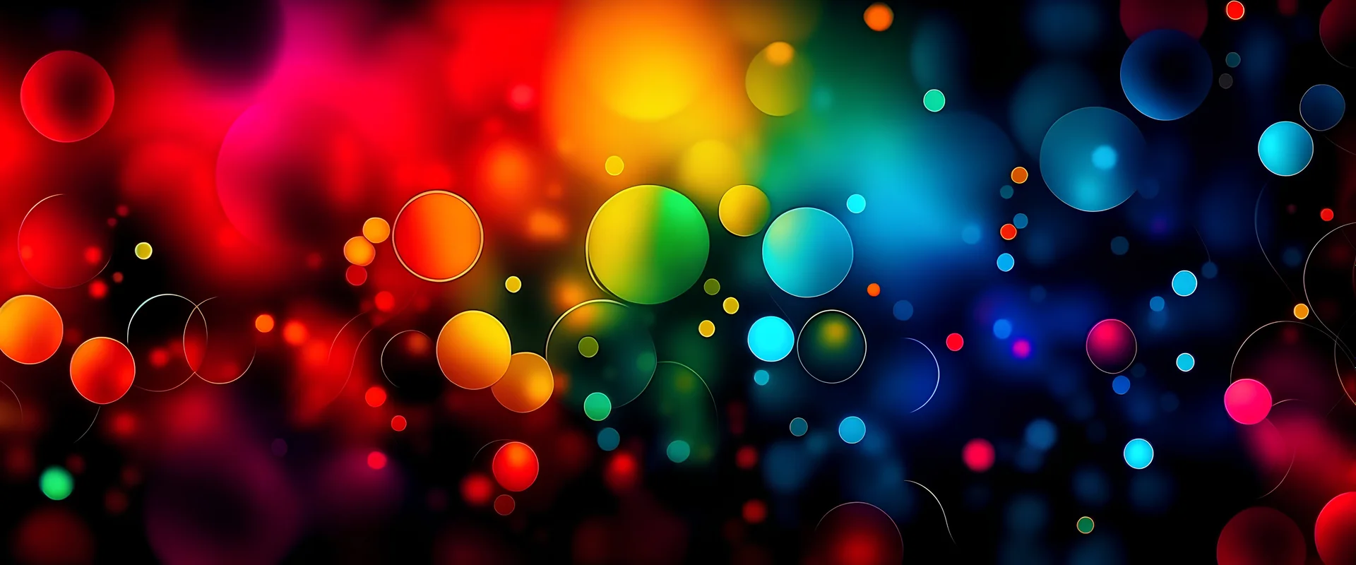 Abstract blurred colorful background