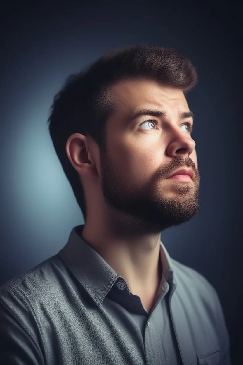 high quality photography 30 year old handsome developer man, stock photo premium, epic view, bright background, low-angle shot. 1990