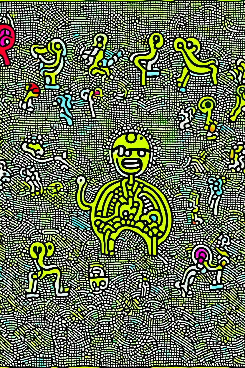 When I use a word it means just what I choose it to mean — neither more nor less; keith haring