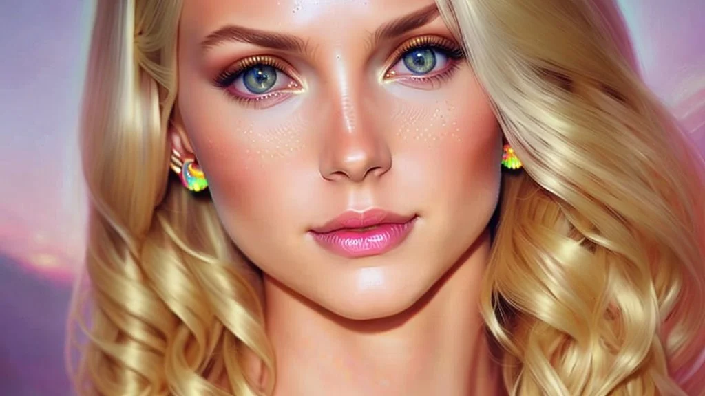 Lexica Aperture v2 Hyper detailed ultra sharp, trending on artstation, vibrant aesthetic, blonde ethereal sublle smiling luminous heavenly goddess, angel, colorful, psychedelic, ornate, intricate, digital painting, concept art, smooth, sharp focus, illustration, not human anthropomorphic alien cyborg, art by artgerm and greg rutkowski and h. r. giger, louis royo, salvador dali, 8 k