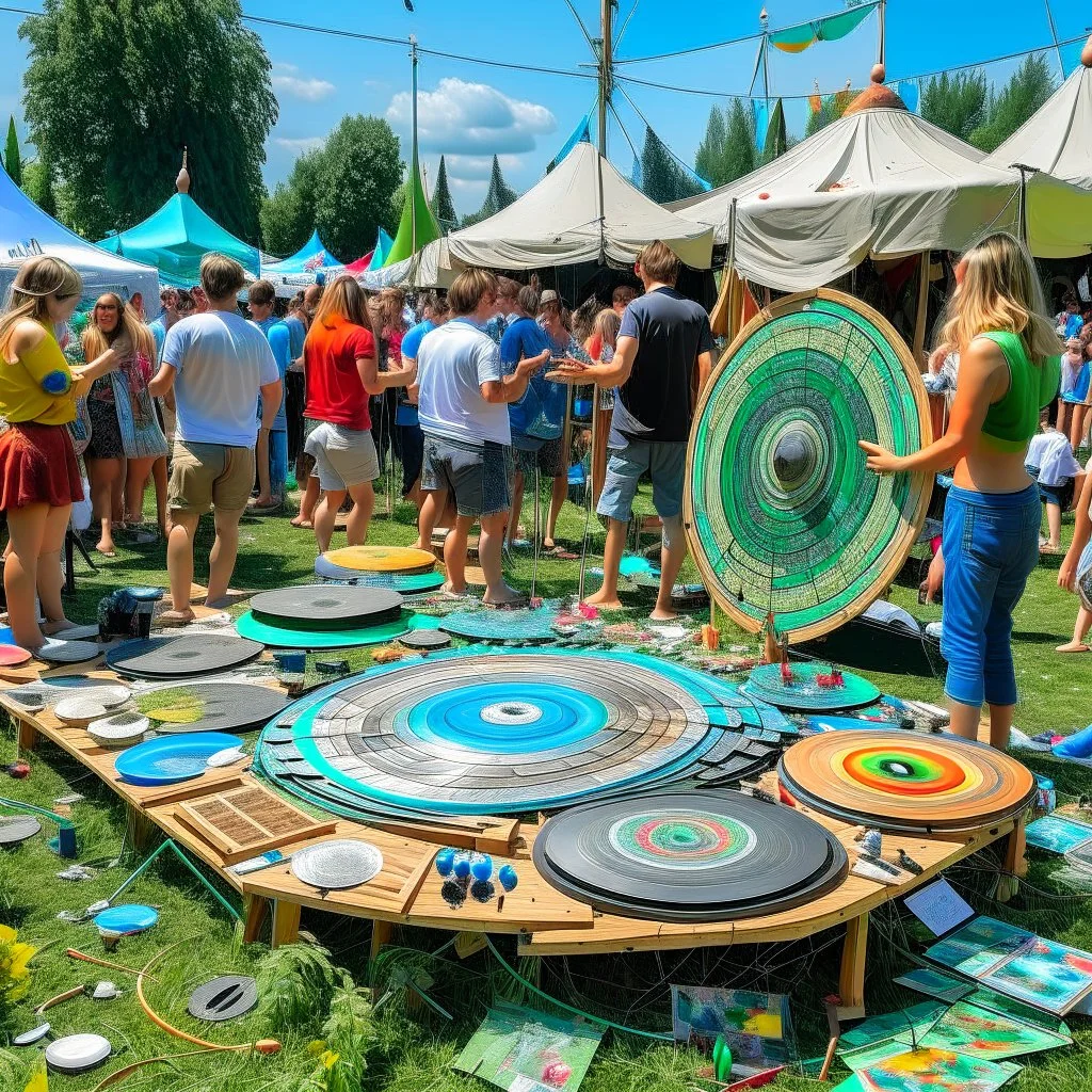 ecological thins in a music festival