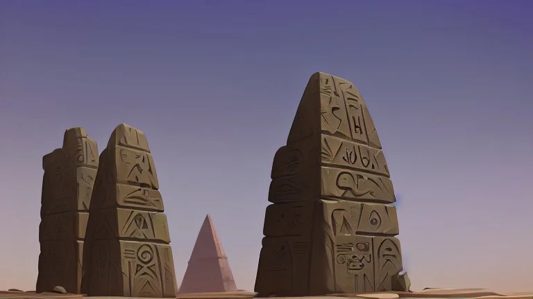 Stone megaliths of Egypt