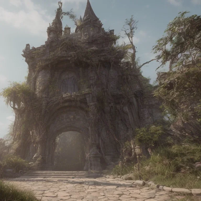 The entrance to fantasy world