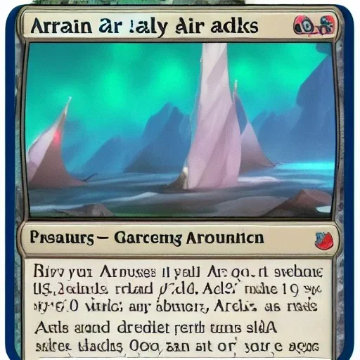 arcane airship sails