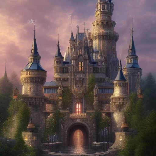 Castle, --s 8000000, cinematic lighting, intricate details, ultra realistic style, 8k resolution