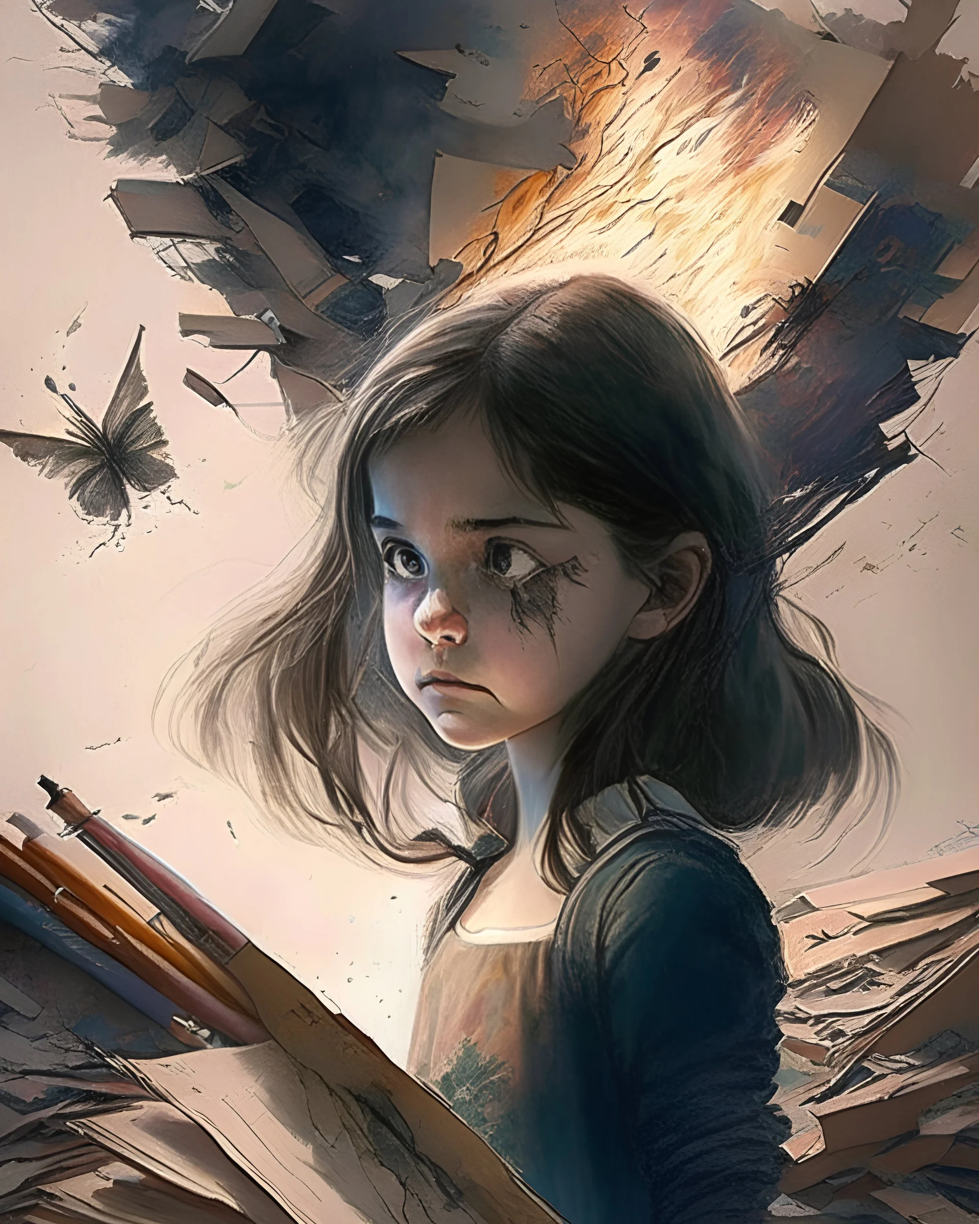 A young girl discovers she has the ability to bring her drawings to life, but she must confront the consequences of her creations when they start to wreak havoc on the world.