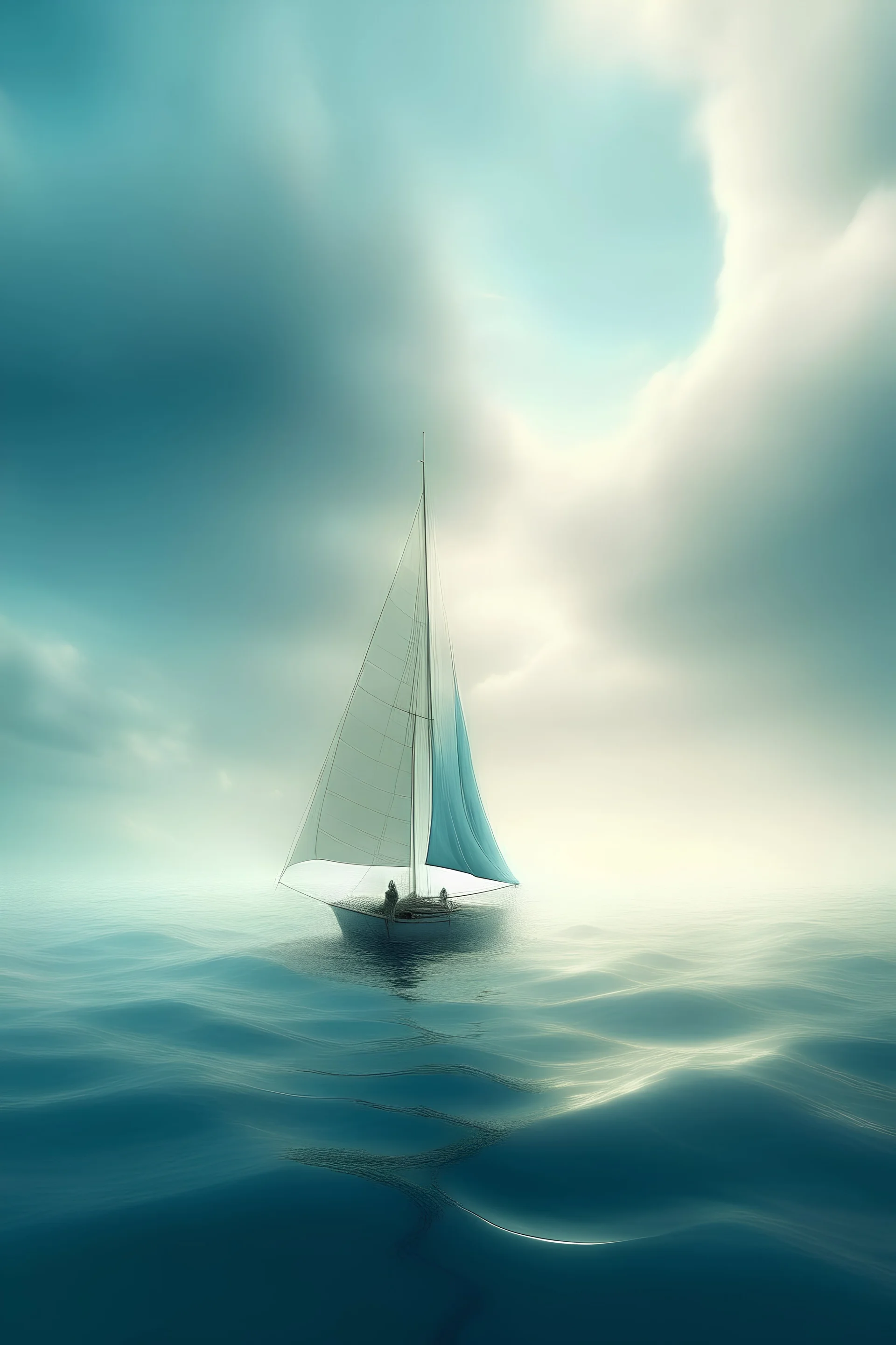 Surreal Soul sailing in nowhere