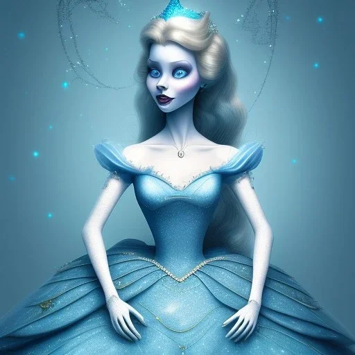 tim burton style cinderella