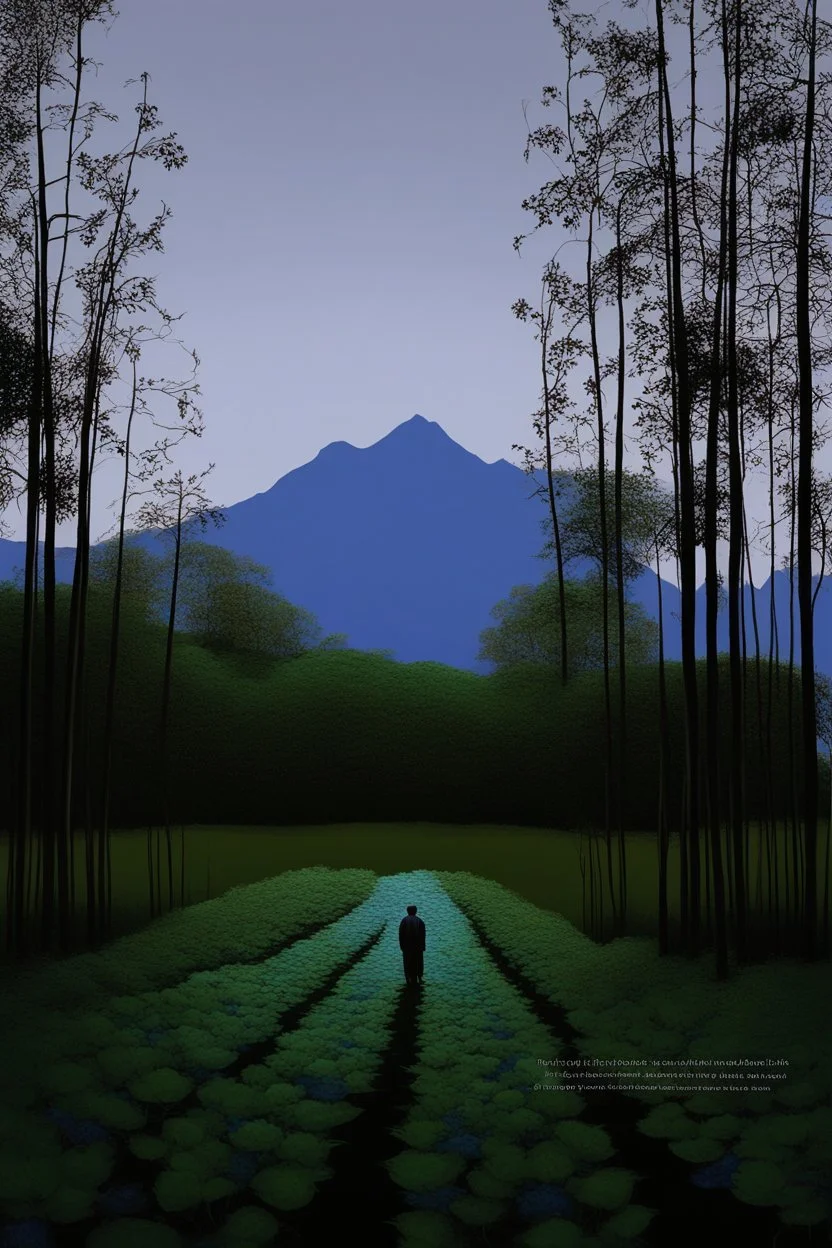 Surreal-dadaism of beautiful blue roses fauvism mondrial by Ross Draws,Andy Kehoe, Hokusai, bold colors,gold foil, zentangle art by Norman Rockwel