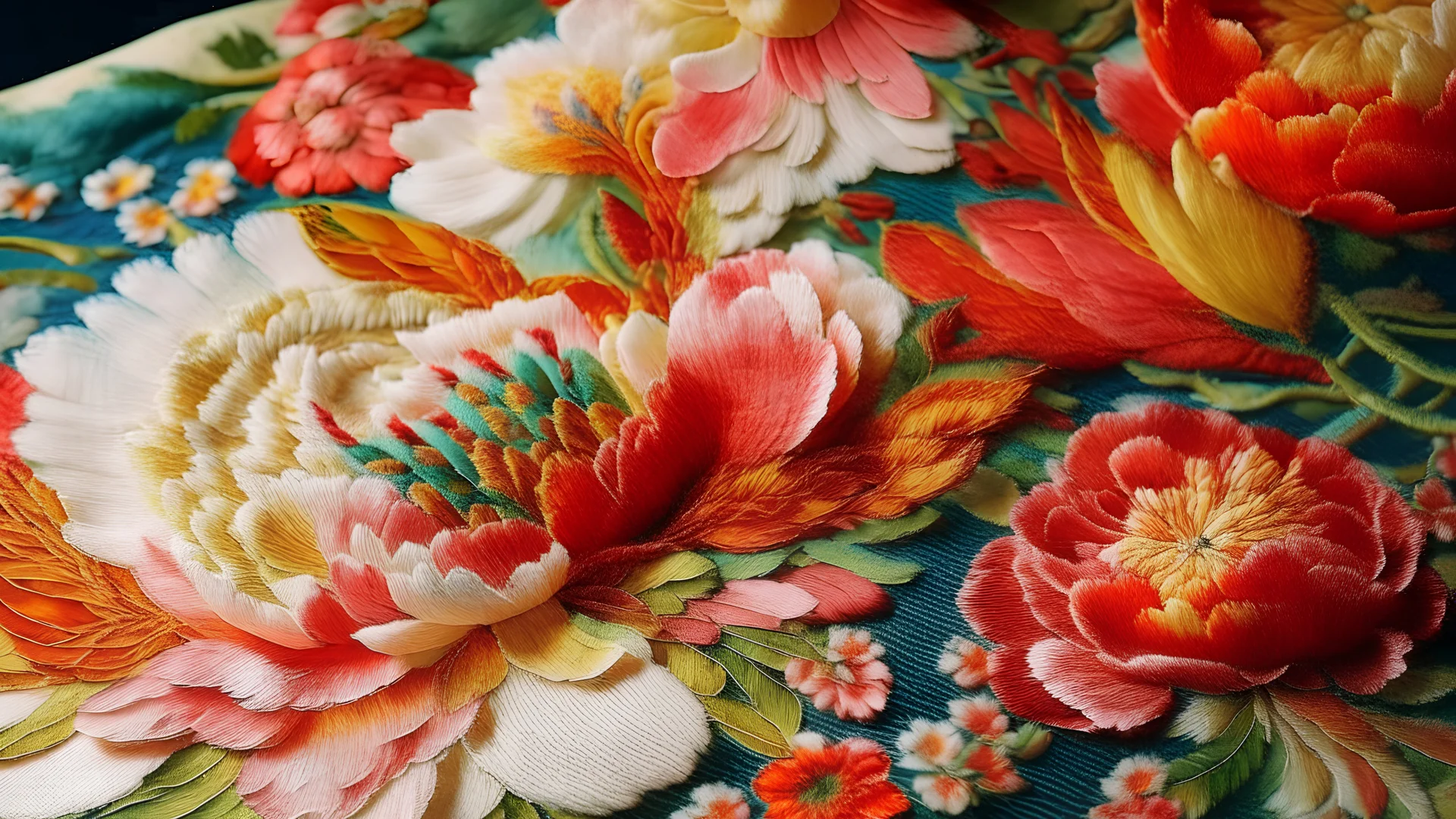 Please create a series of Suzhou embroidery-inspired animal patterns, with a requirement for intricate lines and attention to color coordination and depth.