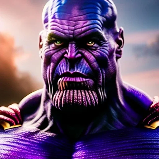 Ultra detailed fullbody Portrait in oil on canvas of Thanos merges with Superman ,extremely detailed digital painting, extremely detailed face,crystal clear Big eyes, mystical colors ,perfectly centered image, perfect composition, rim light, beautiful lighting,masterpiece,8k, stunning scene, raytracing, anatomically correct, in the style of robert e howard and Ken Kelley and Ohrai Noriyoshi and Simon Bisley and tomzj1