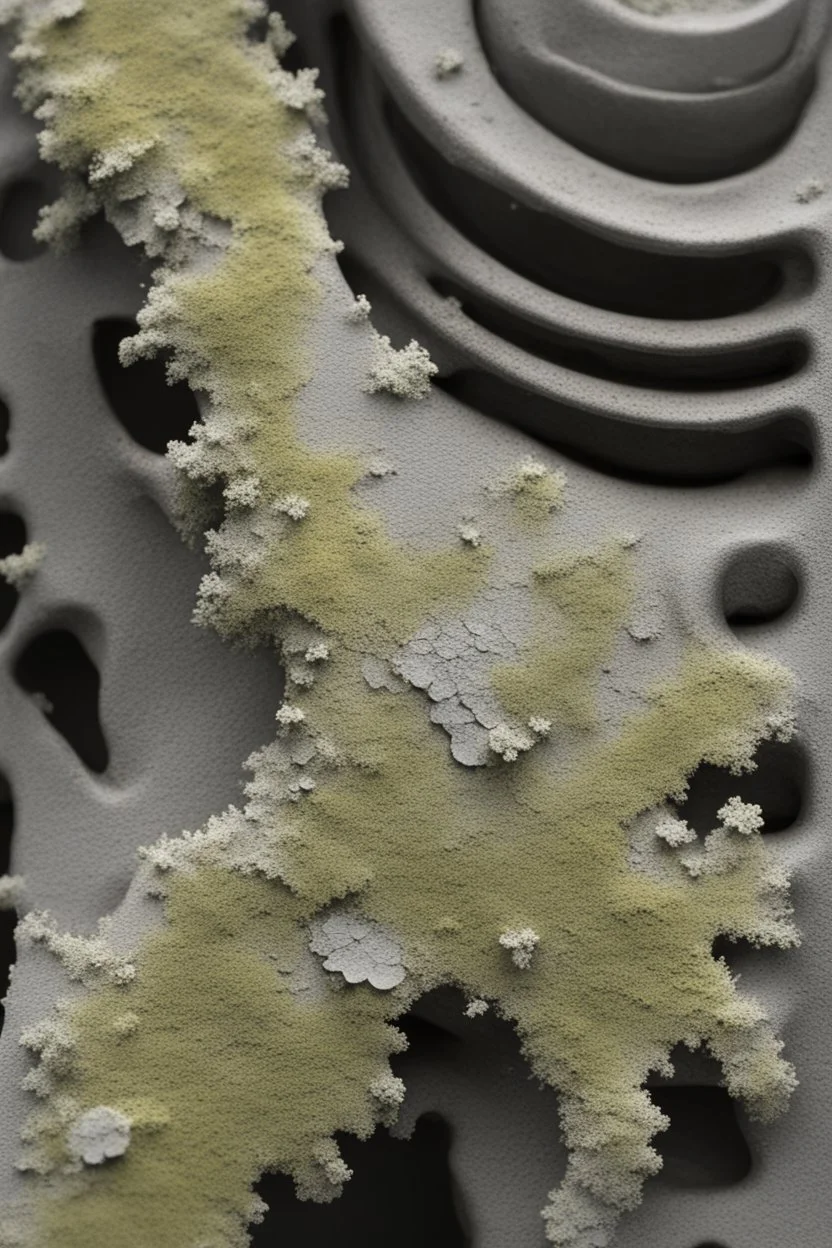 Lichen Survives on Outside of International Space Station; street art