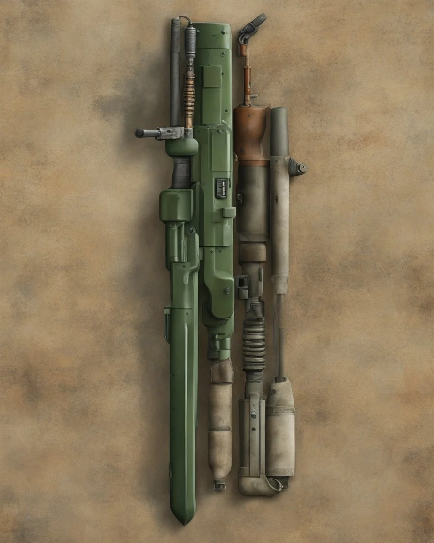 photorealistic, military cybernetics, weapons test, military colors, browns, beige, green, rust